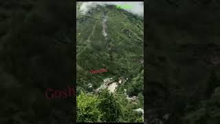 Gushaini rockslide narrow escape hospital and houses#gushaini tirthan Valley 07/22/23