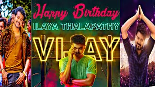 Thalapathy Vijay Birthday Mashup || Special Mashup | 2021| 4K | Vijay birthday Whats app status