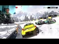 Winter Mode Racing Gameplay in Rally Horizon