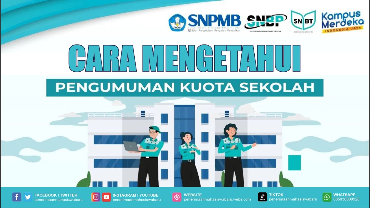 Cara Mengetahui Berapa Kuota Siswa Eligible Sekolah 2023 - YouTube