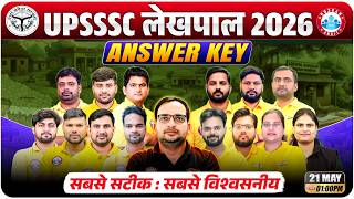 Up Lekhpal Answer Key 2026 | Lekhpal Paper Solution 2026 | UPSSSC Lekhpal Paper Analysis 2026