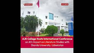 AJK College Hosts International Conference on AI’s Impact on Literature Studies