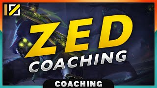 Live Coaching: Zed Mid (Gold) - Mcbaze | League of Legends