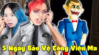 Kairon & Simmy 5 Ngày Làm Bảo Vệ Tại CÔNG VIÊN MA MR FUNNY Trong Roblox 😱