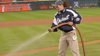 Detroit Tigers head groundskeeper marks 22nd season in her ‘dream' job