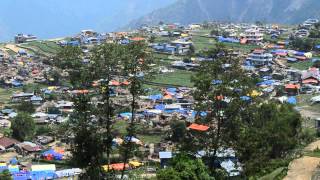 Gorkha earthquake footage, Warpak, Gorkha, Nepal