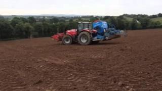 Drilling wholecrop rye