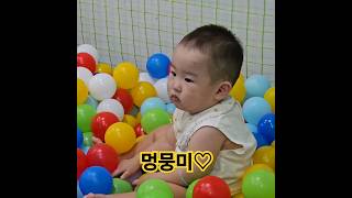 정지화면이 아닙니다 #korean baby