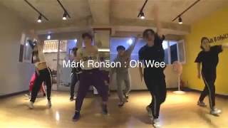 [부산워너비댄스] 부산 남포동댄스학원 / 부산댄스학원 / Mark Ronson : Oh Wee