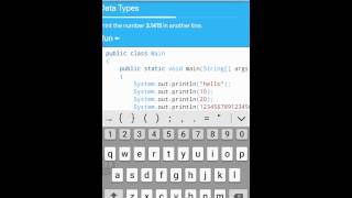 AIDE IDE lessons (java) ep3