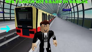 Wir Fahren mit S-Bahn in Roblox 🤣 [Roblox Berliner S-Bahn] /By Waynex Gamer!!!!