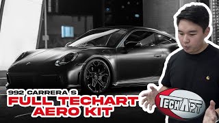 PORSCHE 992 CARRERA S FULL TECHART KIT | FEATURE