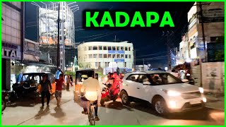 NIGHT TOUR of Kadapa (Old Bus Stand, 7 Roads, Old Rims, Nilla Tank) #KadapaCity