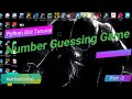 GUI Number Guessing Game Using Python | Part-2 | Coding