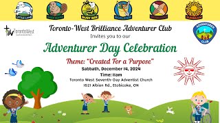 Toronto West SDA Live Stream -  December 14, 2024