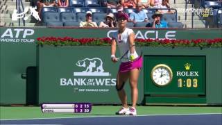 Li Na VS Zheng Jie Highlight 2014 R2