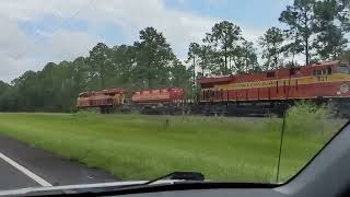 Pacing a Florida East Coast Stack Train