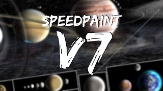 SSS V7 (Solar System Speedpaint: V7)