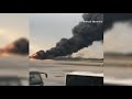 13 dead after plane lands in moscow covered in flames