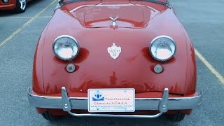 1952 Crosley Super Sport Convertible Red ZH022114