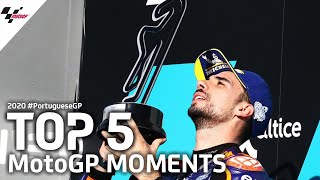 Top 5 MotoGP Moments | 2020 #PortugueseGP