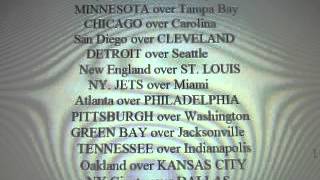 2012 NFL Predictions-Week 8