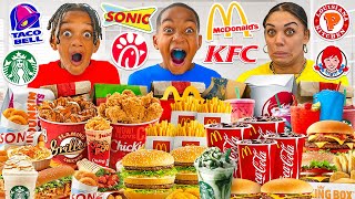 EATING LEAST POPULAR FOOD ITEMS ON THE MENU AT RESTAURANTS | The Prince Family C