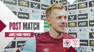 “The Wind Was Helpful Today!” | Wolves 1-2 West Ham | James Ward-Prowse | Post Match Reaction
