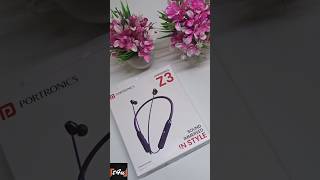 Portronics Harmonics Z3 Quick Unboxing 🎶 #techunboxing #neckband #headphones #portronics #tech #yt