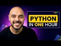 Learn Python Programming in 1 Hour (2025)