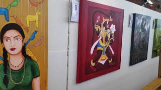 Alva's NudiSiri 2018 Amazing Art gallery || Alva's Chitrasiri 2018 #ಆಳ್ವಾಸ್ ನುಡಿಸಿರಿ #alvas