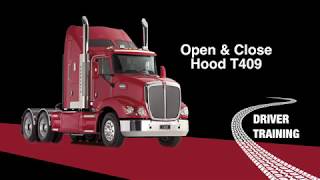 Kenworth T409 Hood Opening 0119