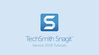 Snagit 2019: Quick Styles and Favorites