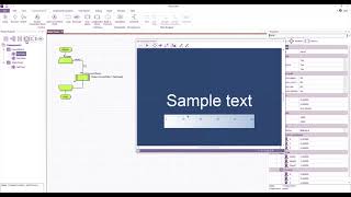 Flowcode 9 changing the colour of a text field on the fly