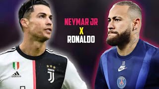 Neymar Jr VS C. Ronaldo ⚫ Crazy Skills Goals ⚪ 2020