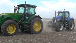 Comparison test of tractor tyre MITAS