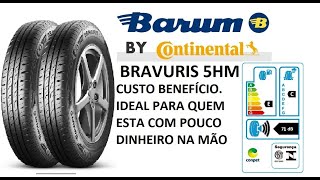 Resenha Pneu Barum Bravuris 5HM Bom de preço e ideal para Uber e motoristas de aplicativo