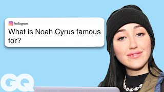 Noah Cyrus Replies to Fans on the Internet | Actually Me | GQ