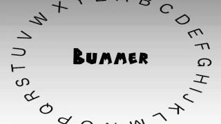 How to Say or Pronounce Bummer