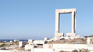 Portara Naxos Island