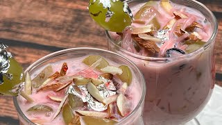 Rose Rasmalai Falooda ||Indian dessert fusion recipe #dessertrecipe #fusionfood #falooda