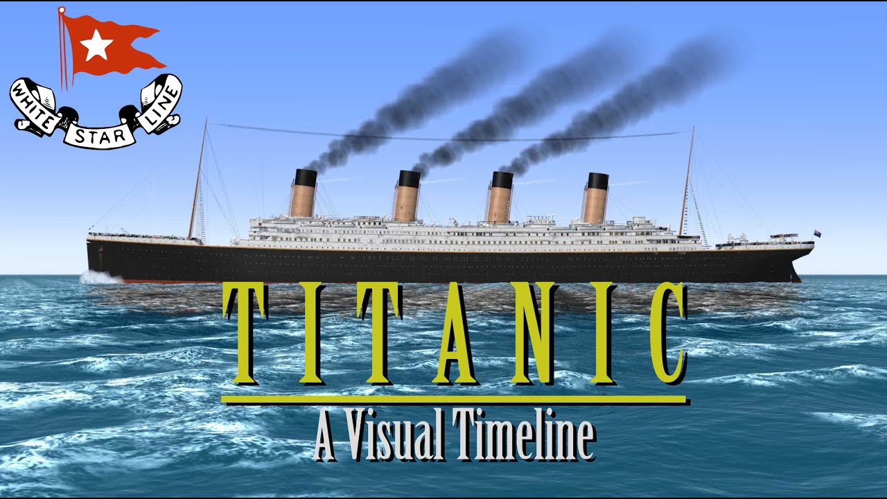 TITANIC - A Visual Timeline Of Events - YouTube