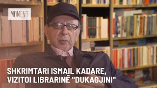 Shkrimtari Ismail Kadare, vizitoi librarinë "Dukagjini"