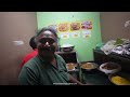 bangalore famous ramu tikki puri and tomato slice chikpete market street food india