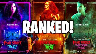 Fear Street Trilogy Ranked & Reviewed! (Netflix Horror Movie Event)