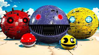 Robot Pacman vs Cartoon Cat vs Ms Pacman vs Monster Pacman 53