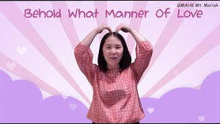 Behold What Manner Of Love | Action Song | Christian Children Song