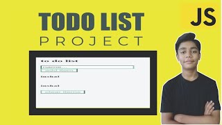 JAVASCRIPT Course Project Based Learning - To Do List Using Javascript Project #11