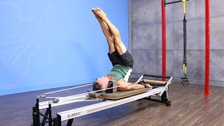 Overhead on Pilates Reformer Preview