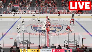 NHL LIVE🔴 Boston Bruins vs Florida Panthers | Game 1 - 6th May 2024 | NHL Full Match - NHL 24